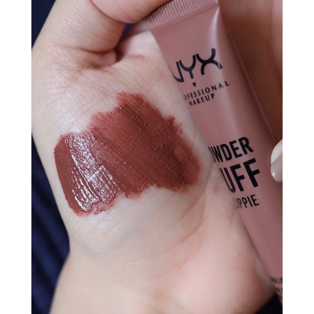 Son kem lỳ đầu bông Nyx Powder Puff Lippie PPL01 Cool Intention