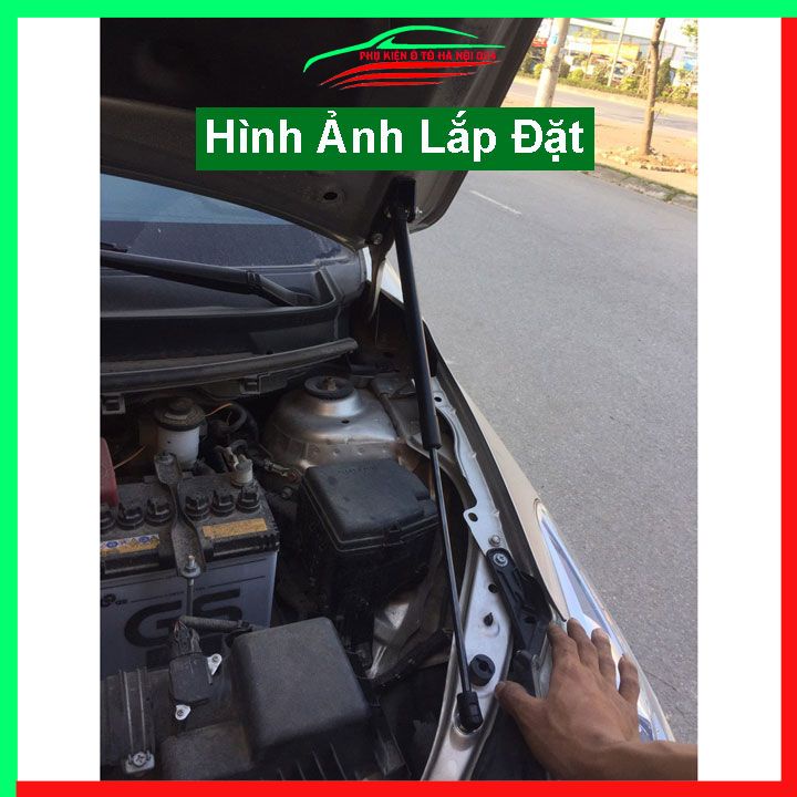 Bộ ty thủy lực ben hơi chống nắp capo Vios 2014-2020 tự động kèm phụ kiện lắp