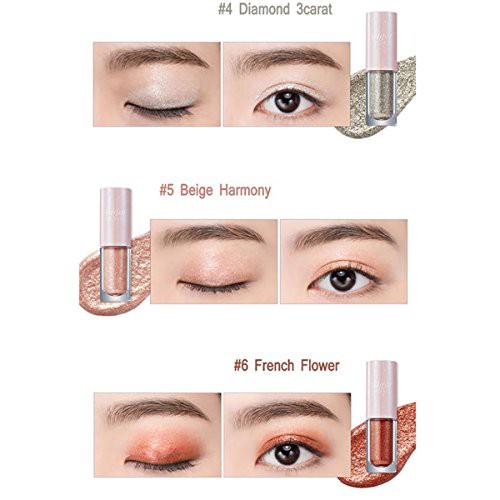 Màu Mắt Trang Điểm Peripera Sugar Twinkle Liquid Shadow 3.6g