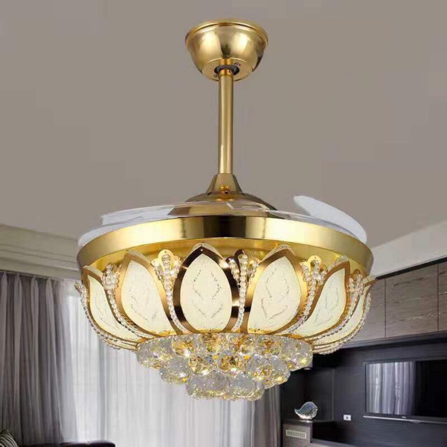 Quạt Trần Đèn Giấu Cánh- Điều Khiển Từ Xa