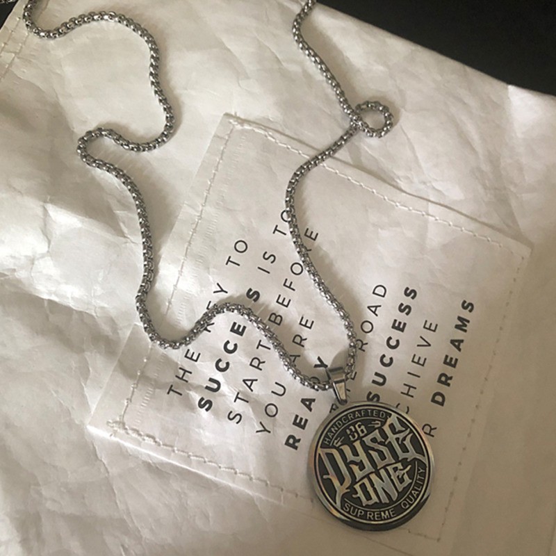 Vòng Cổ Gắn Mặt Chữ Cá Tính Phong Cách Hip-Hop