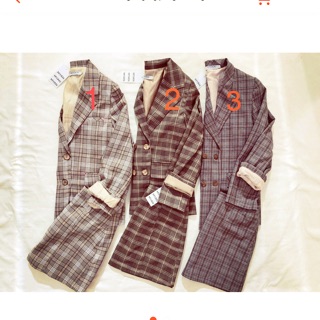 Sét vest kẻ sọc