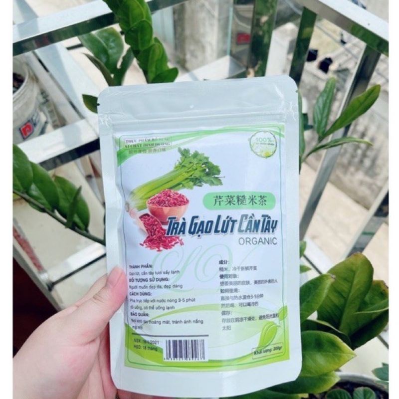 Bột gạo lứt cần tây sấy lạnh 200g