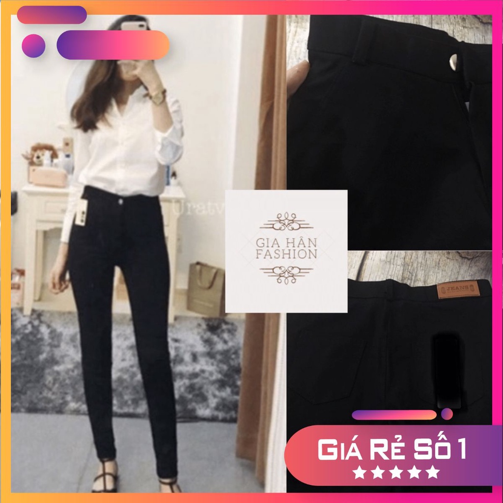 Mã 0541 Quần Legging Khóa Kéo Có 1 Khuy - Bigsize 80kg GH50