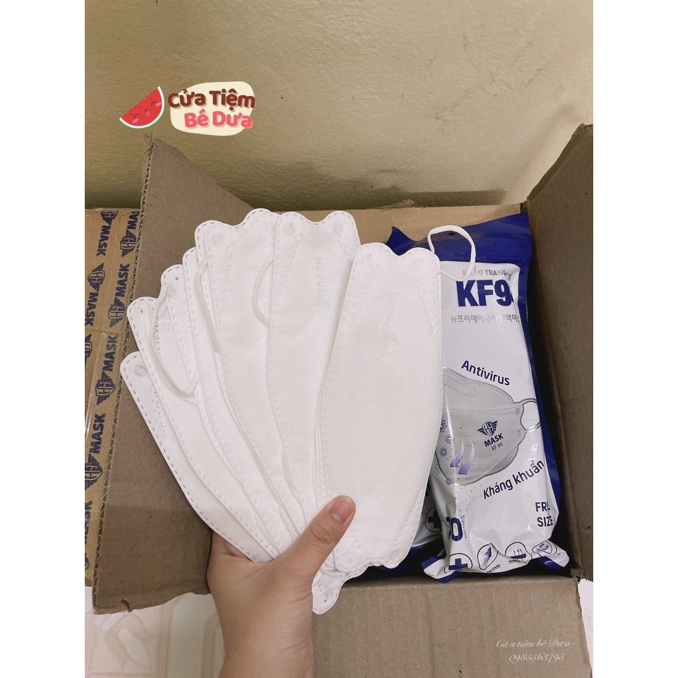 Set 50 Chiếc Khẩu trang 4 Lớp KF94  Chống Bụi Mịn Và Kháng Khuẩn Hàng Cao Cấp.