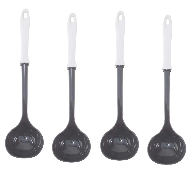 Daiso Vá Múc Canh Nylon Ladle -Simple Style - White-