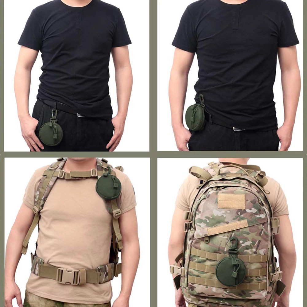Túi phụ kiện EDC mini để móc khóa tai nghe