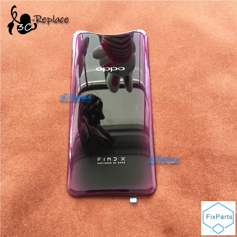 Mới Nắp Đậy Pin Thay Thế Cho Điện Thoại oppo Find X 6.42 inch Màu Đỏ / Xanh Lạnh