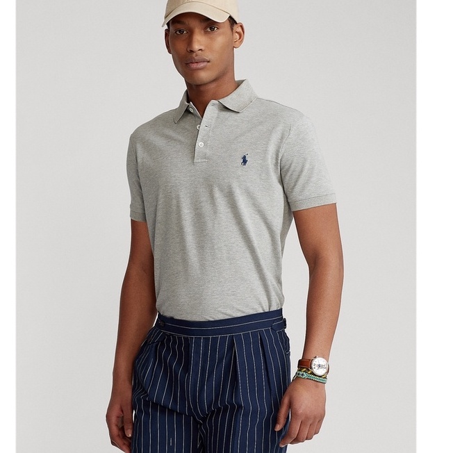 Áo Tennis Tay Ngắn Cổ Điển Ralph Lauren Nam Rl12303