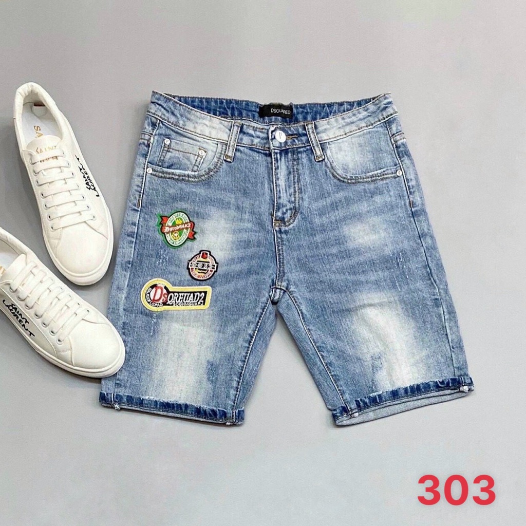 Quần Short Jean Nam Đẹp Chất Bò Co Giãn Cao Cấp, Quần Ngố rách Mẫu Mới Phong Cách Hàn Quốc Q247
