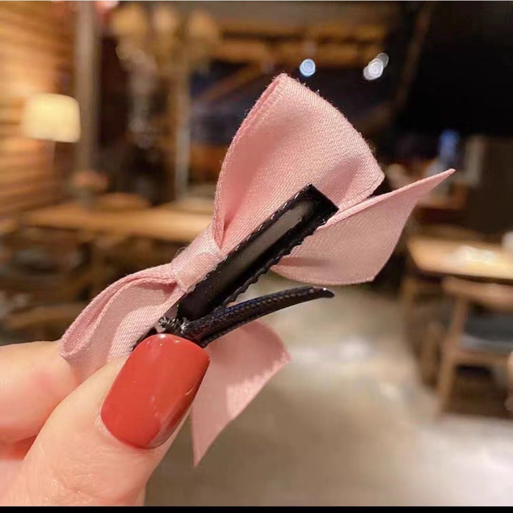 Kẹp Tóc Nơ Xinh Xắn Thời Trang Dễ Thương Dành Cho Bé Gái SuShiShop CT28