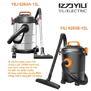 Máy hút bụi công nghiệp yili 1200w