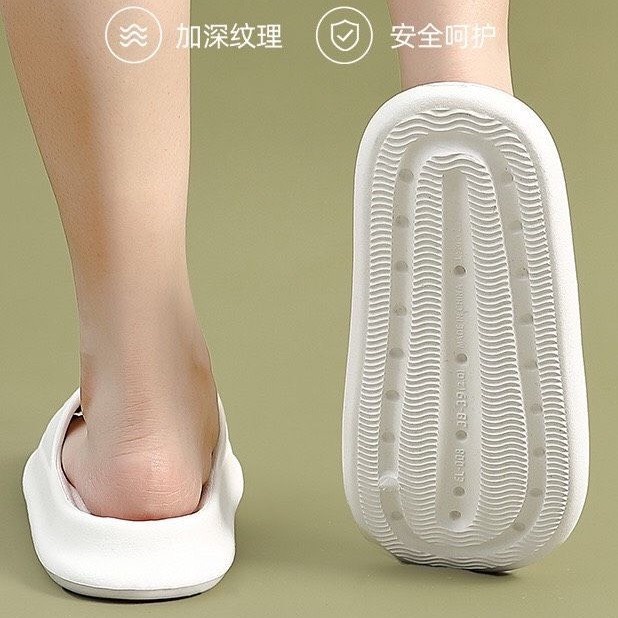 DÉP BÁNH MÌ Ô VUÔNG LEAP NỮ QUAI NGANG SIÊU NHẸ CUTE