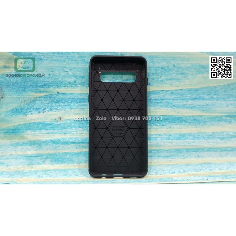 Ốp lưng Samsung S10 Likgus chống sốc vân kim loại