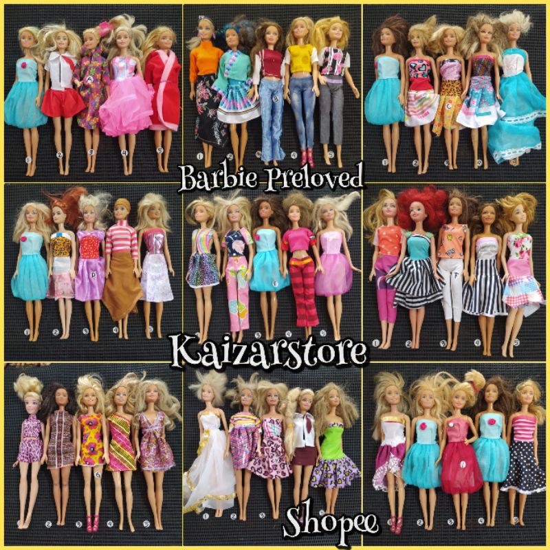 Búp Bê Công Chúa Barbie Xinh Xắn Đáng Yêu