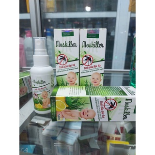 Tinh Dầu Bạc Hà Đuổi Muỗi MOSKILLR 50ML