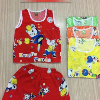 Combo 3 bộ đồ lanh cho bé trai 5-25kg