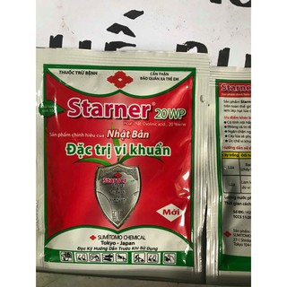 3 gói Starner 20WP- trị bệnh cháy lá, thối nhũn
