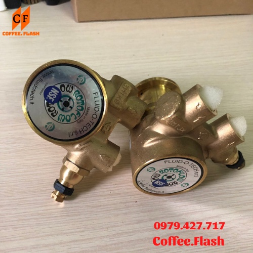 Đầu bơm máy pha cà phê Fluid O Tech , Nuova Ricambi - Sử dụng cho  Nuova , expobar , rancilio , feama, casadio