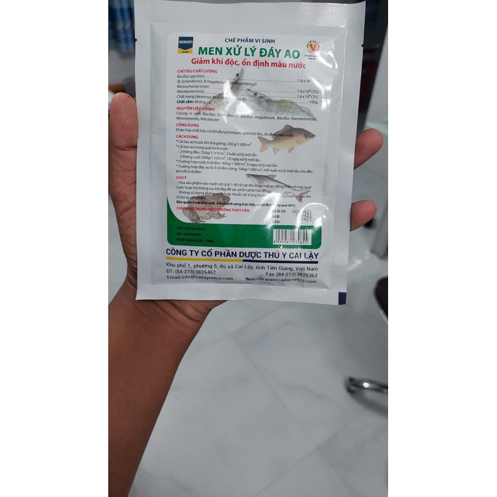 Men Vi Sinh Xử Lý Đáy Ao Phân Hủy Thức Ăn Và Đánh Tiêu Phân Ốc  lươn Thải Ra Dưới Nền Đáy Ao Làm Sạch Nguồn Nước