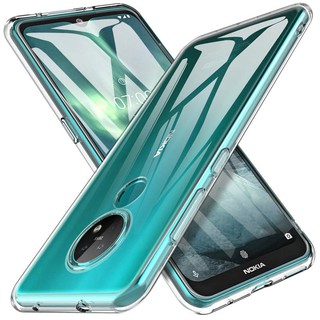 Ốp điện thoại TPU silicon trong suốt cho Nokia 7.2