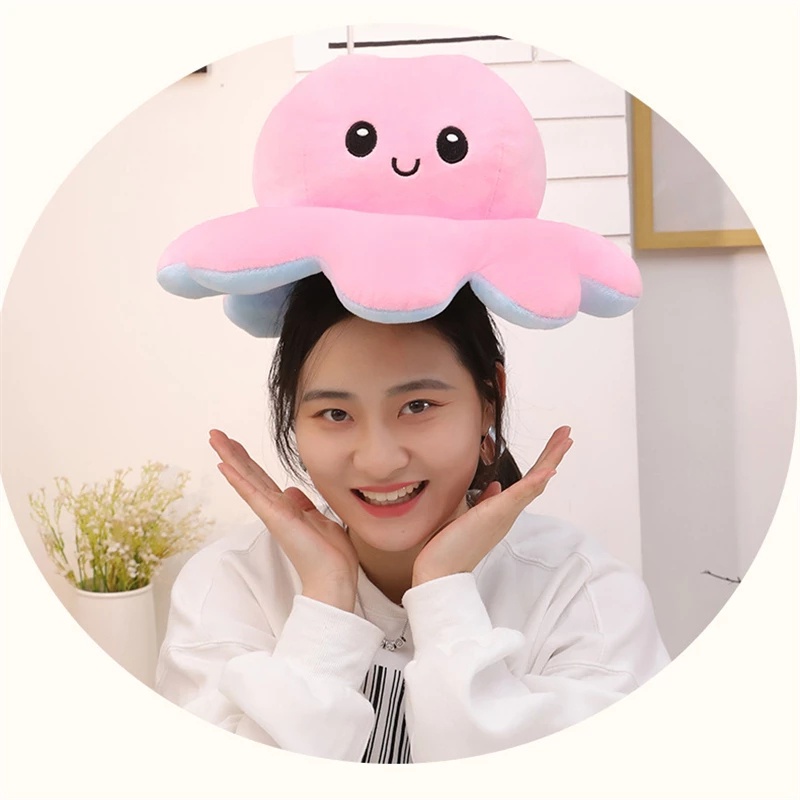 30 / 40CM Flip Octopus Plush Doll HDY Đồ chơi có thể đảo ngược
