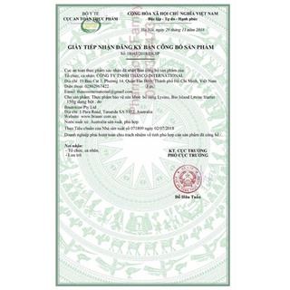 Bột tăng chiều cao Bioisland Lysine Starter