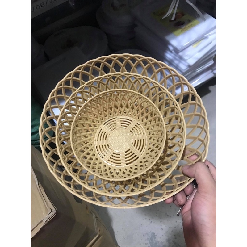Rổ giả mây nhựa Việt Nhật