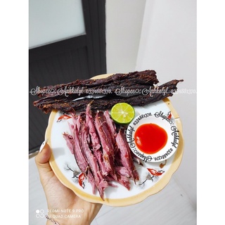 Thịt Trâu Gác Bếp Tây Bắc 1kg [ nhà làm 100% Trâu thật ]