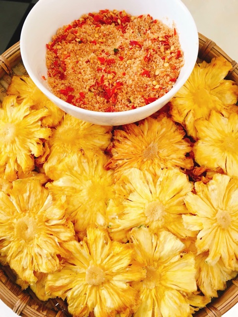 Thơm sấy muối ớt, Đặc Sản Ngon Lạ Đà Lạt
