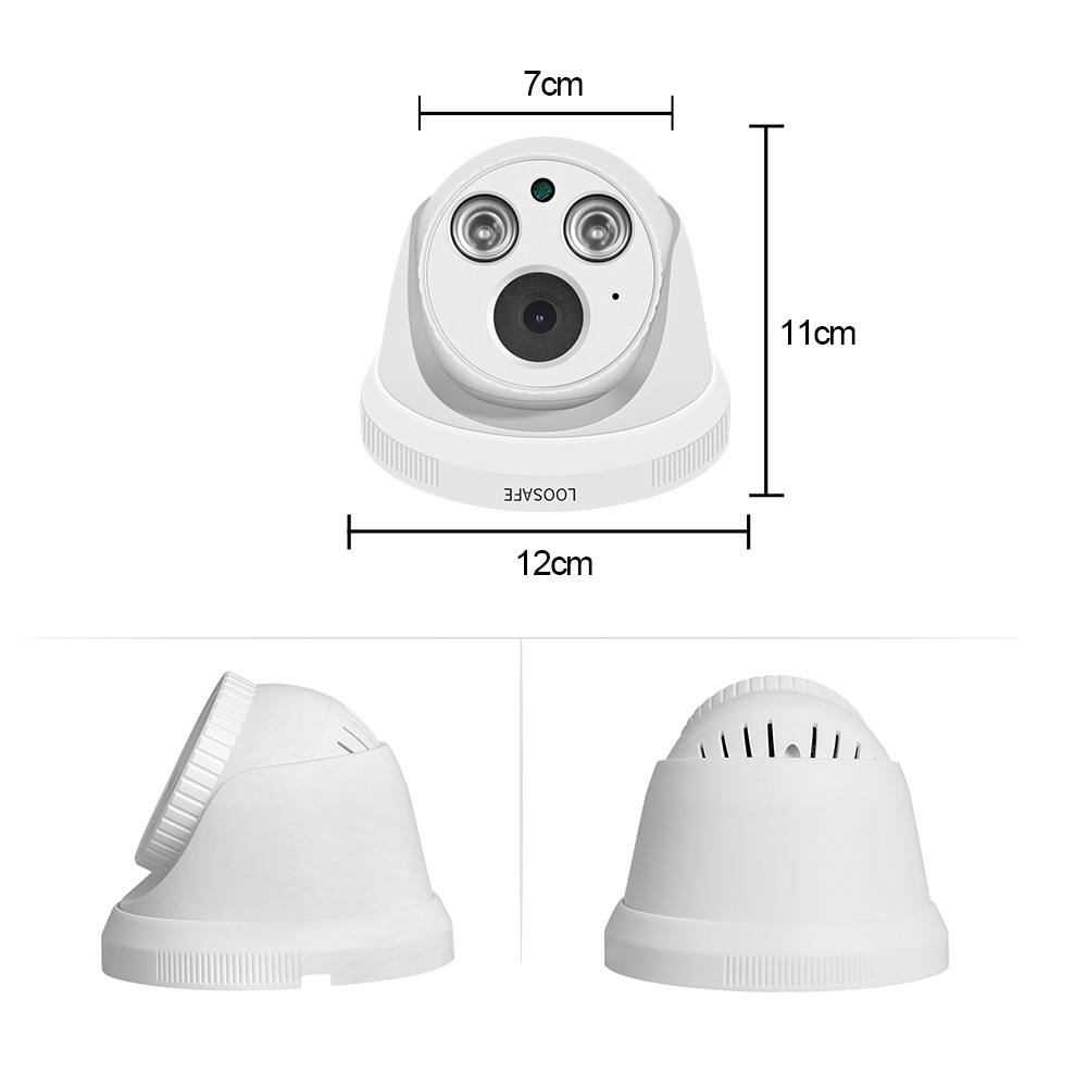 3MP high definition network dome camera for CCTV security camera