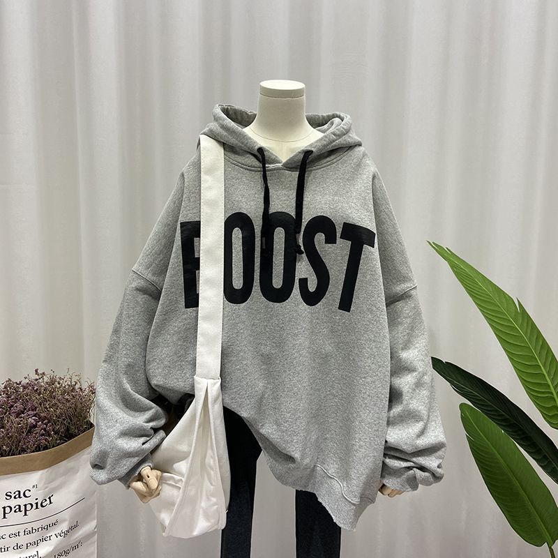Áo Hoodie In Chữ Phong Cách Mới Cho Nữ