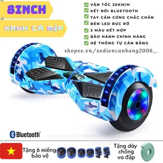[CHƯƠNG TRÌNH TẶNG 2 KTEST] Xe điện cân bằng X8 trang bị Bluetooth đèn Led ban đêm vượt mọi địa hình phức tạp