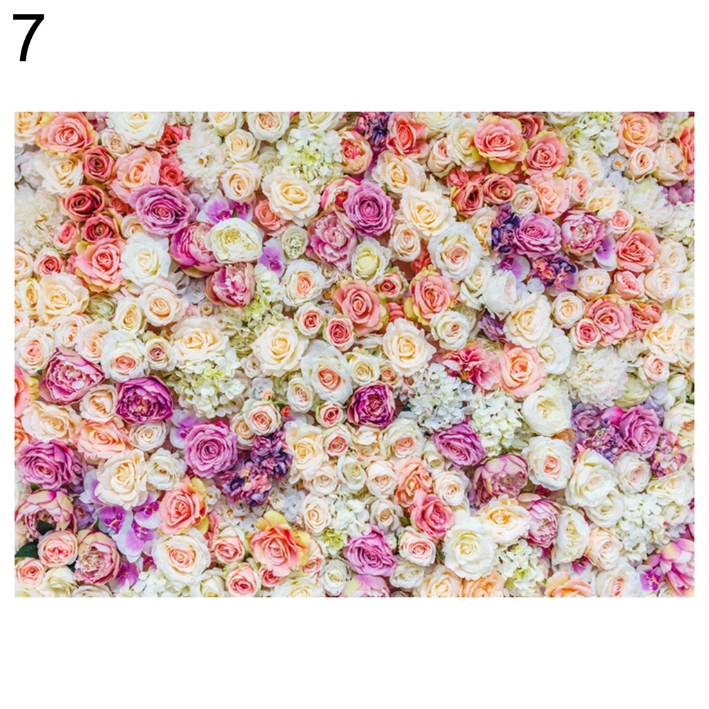 Phông Nền Chụp Ảnh Họa Tiết Hoa Hồng Xinh Xắn