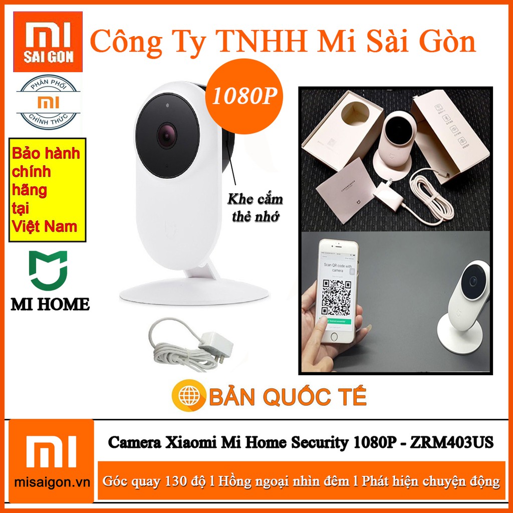 [BẢN QUỐC TẾ] Camera 1080 XIAOMI SXJ02ZM BASIC / Magnetic Mount