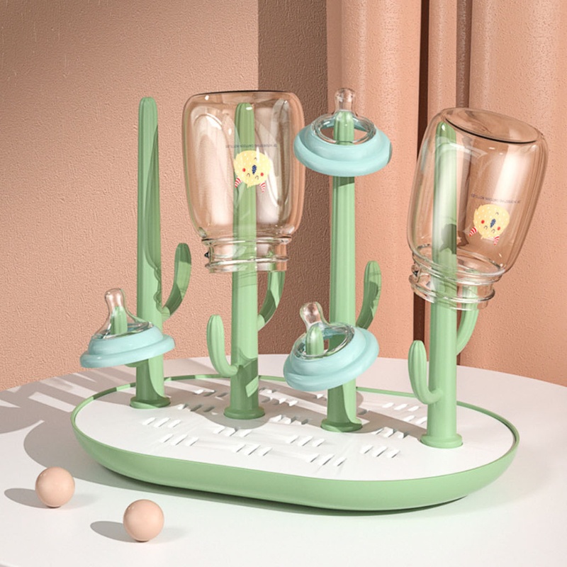 Giá Đỡ Phơi Khô Bình Sữa Em Bé / Núm Vú Giả