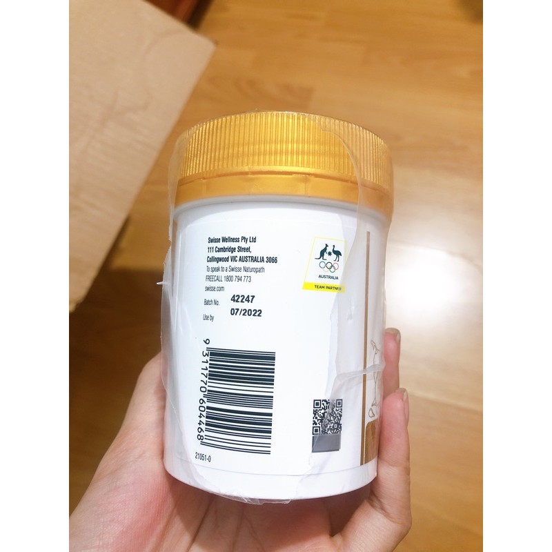 VIÊN UỐNG COLLAGEN GLOW SWISSE DATE 7/2022 | Thế Giới Skin Care