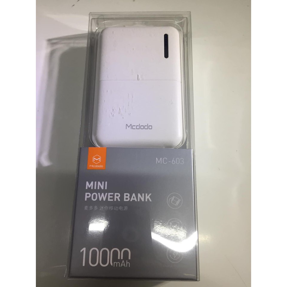 Mcdodo MC-603 - Sạc dự phòng dung lượng thật 10.000mAh