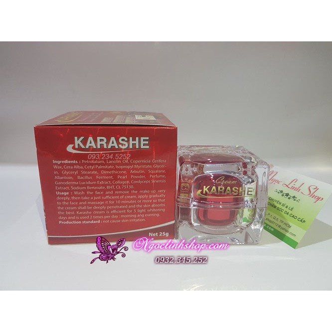 KEM KARASHE Collagen LINH CHI, ĐÔNG TRÙNG HẠ THẢO 9 IN 1 CAO CẤP