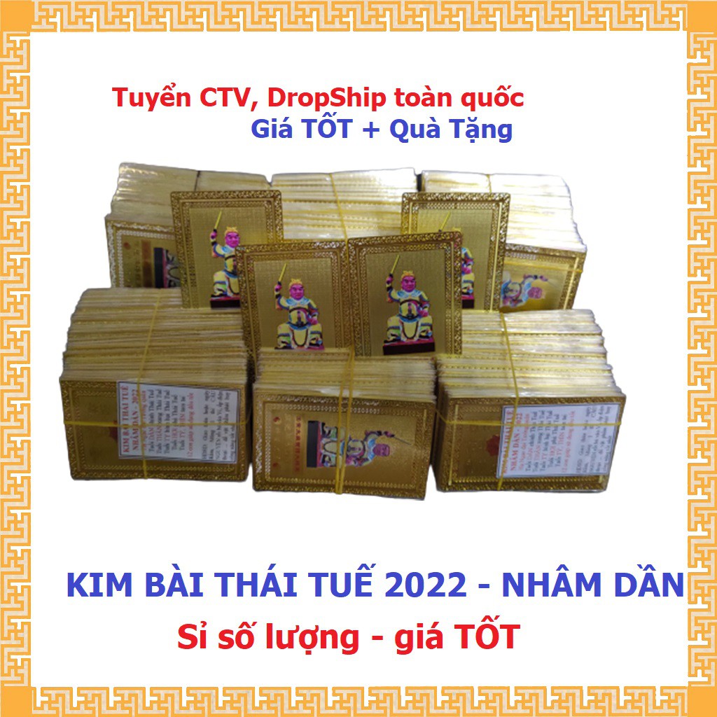 10 Kim Bài Thái Tuế năm 2022 + 5 Thái Tuế Phù