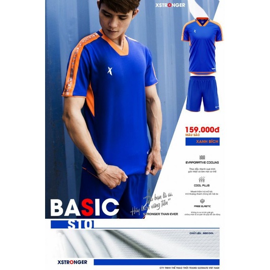 BỘ QUẦN ÁO ĐÁ BANH BASIC S10 SIÊU PHẨM GIÁ HỜI