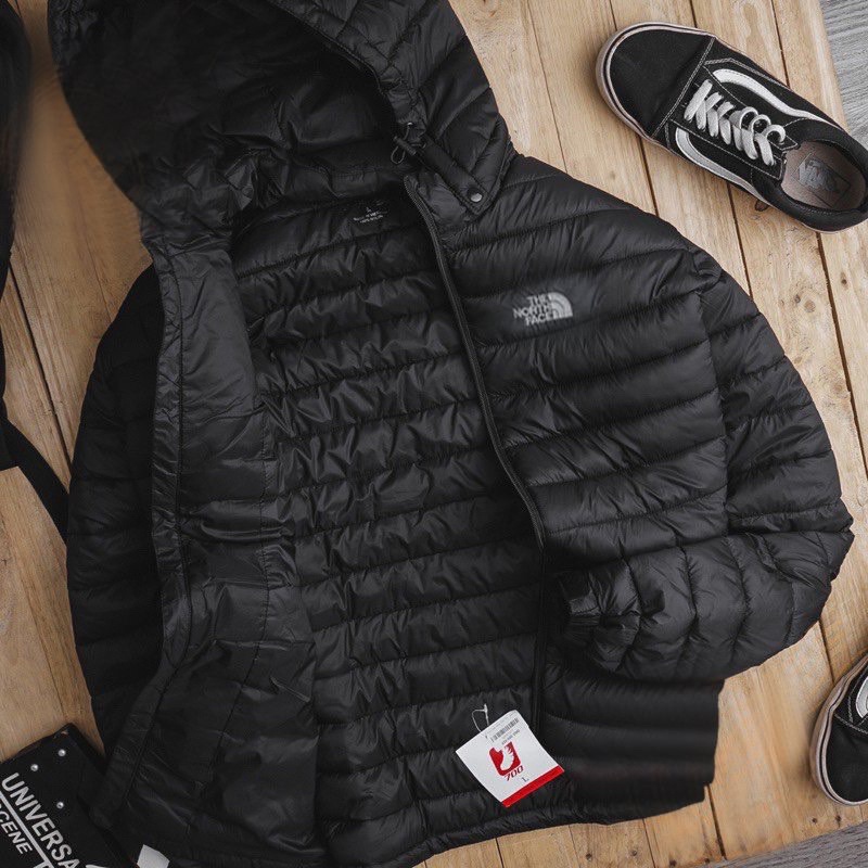 Áo Phao Nam Xuất Khẩu TNF BigSize [55-120kg] cao cấp- Siêu Nhẹ, Siêu Ấm - Áo Chống Nước, Cản Gió Tốt