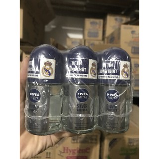 Lăn khử mùi NIVEA phân tử bạc Silver Protect 50ml - 25ml