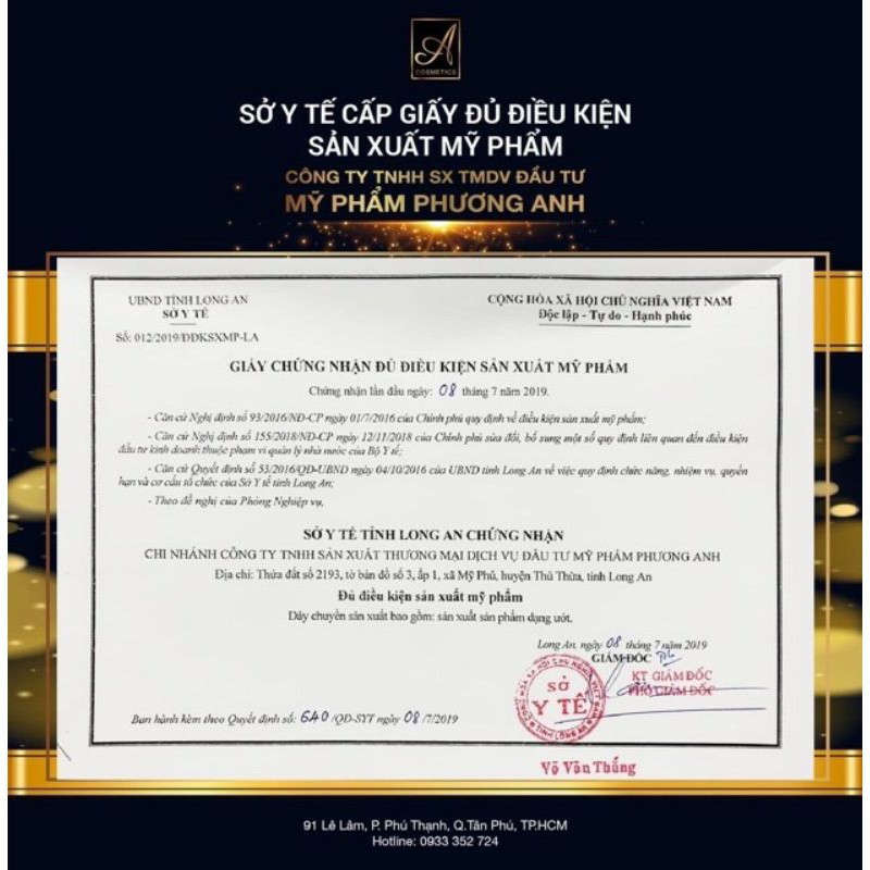 Kem trắng da body A mềm