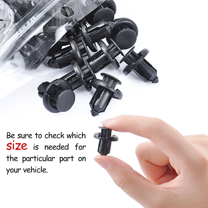 FENDER Set 200 Đinh Tán Nhựa 10mm Chuyên Dụng Cho Xe Honda and Acura 91503-SZ3-003