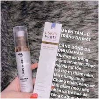 KEM Ủ TRẮNG MẶT KÉN TẰM LSKIN WHITE HÀN QUỐC CHÍNH HÃNG