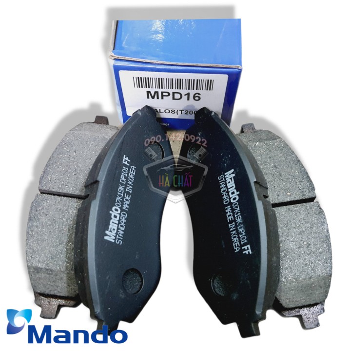 Bộ Má Phanh Trước Chevrolet Aveo & Daewoo Lacetti 🚘 Chính Hãng Mando Hàn Quốc