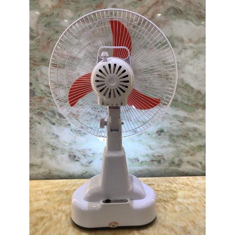 Quạt Tích Điện , Quạt Mickey Có Đèn 12V 2 Ác Quy