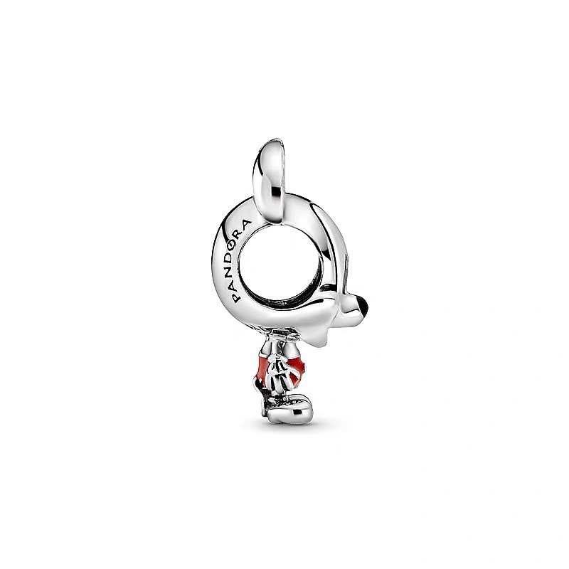 charm pan chuột mickey disney bạc s925 cao cấp