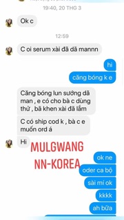 Ủ trắng body Mulwang